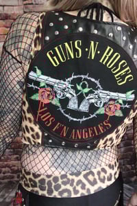 Image 4 of Guns N' Roses leopard leather Vest