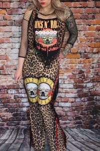 Image 1 of Guns N' Roses leopard pants