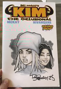 Image of Kim and Tina 1/1 Original Sketch