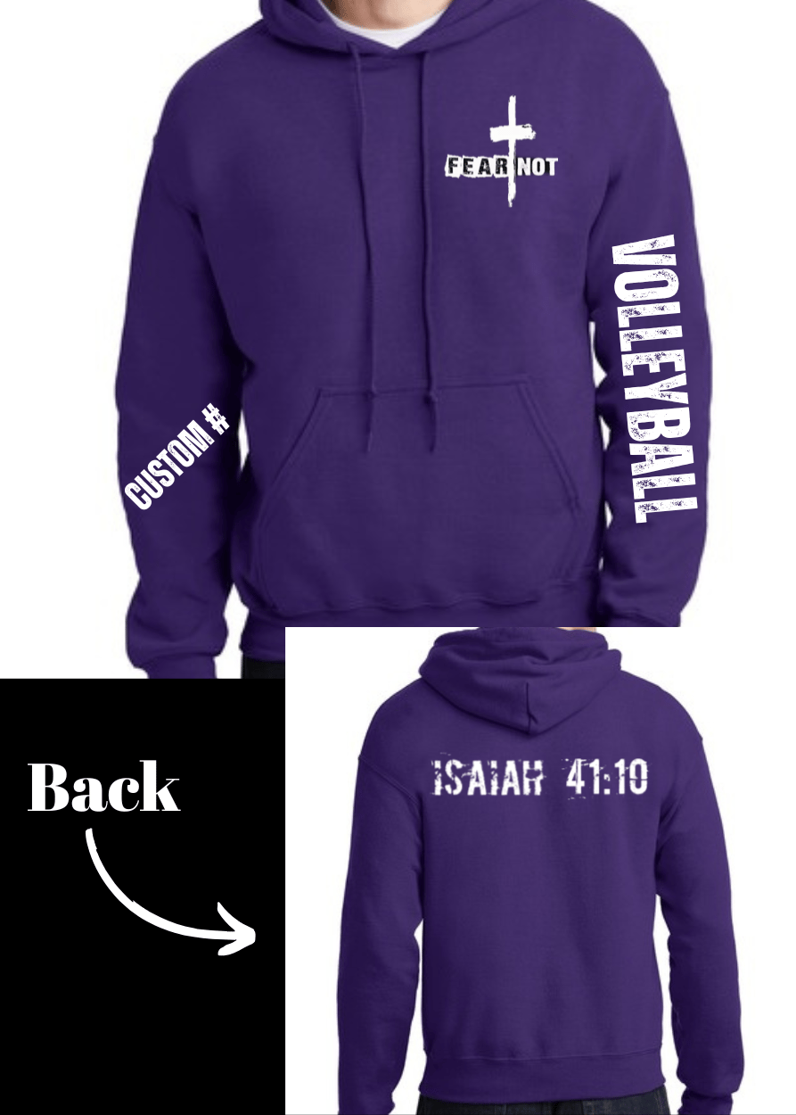 Image of FearNot Volleyball Hoodie