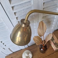 Image 2 of ANCIENNE LAMPE POTENCE EN LAITON
