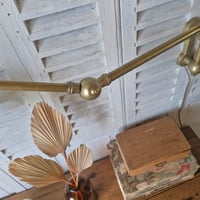 Image 3 of ANCIENNE LAMPE POTENCE EN LAITON