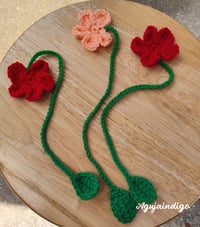 Flower bookmark 