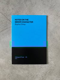 Image 1 of Hildegard Press 05 Notes on the minor character by BOPHA CHHAY