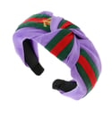 BEE DESIGN STRIPPED HIGH FASHION HEADBAND