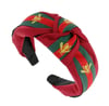 BEE DESIGN STRIPPED HIGH FASHION HEADBAND