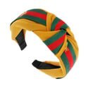 BEE DESIGN STRIPPED HIGH FASHION HEADBAND