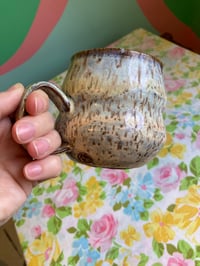Image 2 of speckled sherbet mug