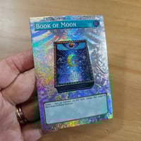 Image 3 of Book of Moon Borderless Etched Card 