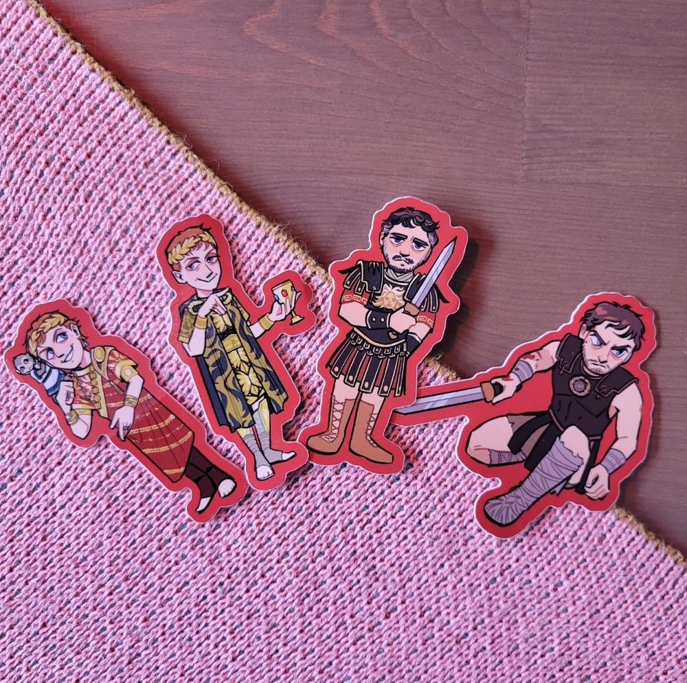 Image of Silly Romans II - Vinyl Stickers