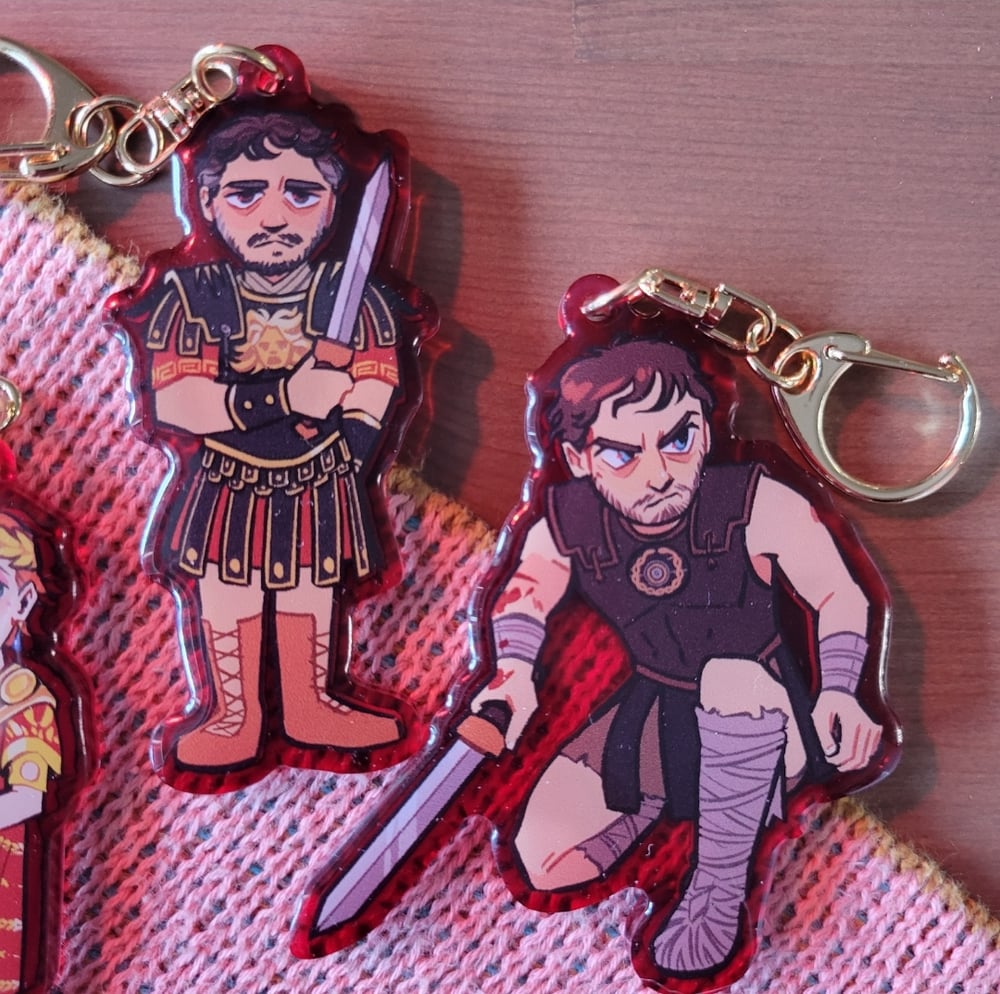 Image of Silly Romans II - Acrylic Charms