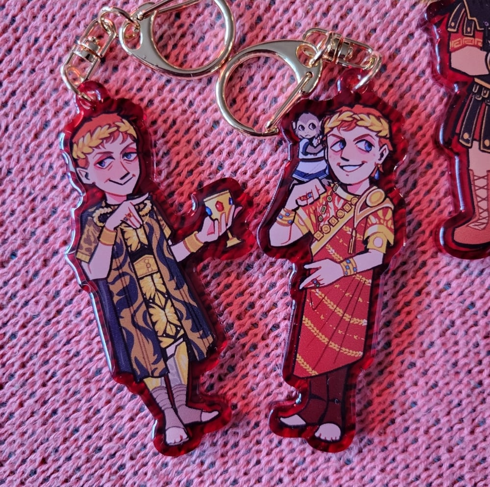 Image of Silly Romans II - Acrylic Charms