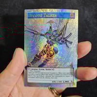 Image 3 of Decode Talker Borderless Etched Card 