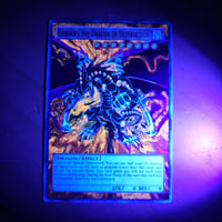 Image 2 of Gandora the Dragon of Destruction Glow in the Dark Painted Card