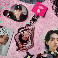 Red Lights Hyunjin Keychain