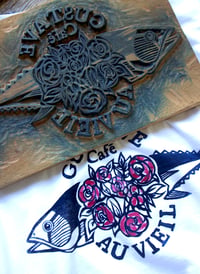 Image 2 of Maillot du Marin " Gustave Café Thon et Roses " 