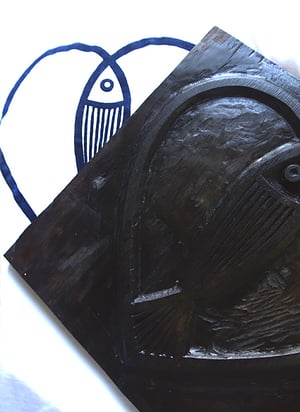 Maillot du Marin "Coeur de Sardine" - Femme