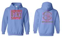 PCHS Adopt Don't Shop Columbia Blue Hoodie