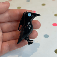Image 3 of Crow Charm