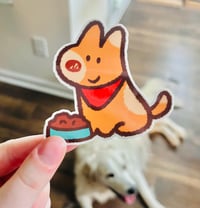 Image 1 of chow time! sticker