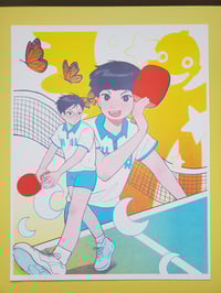 Image 2 of Ping Pong Riso Print