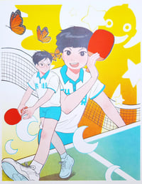 Image 1 of Ping Pong Riso Print