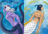Image 4 of PRE-ORDER | Merm!AU Bruno Abbacchio Enamel Pins