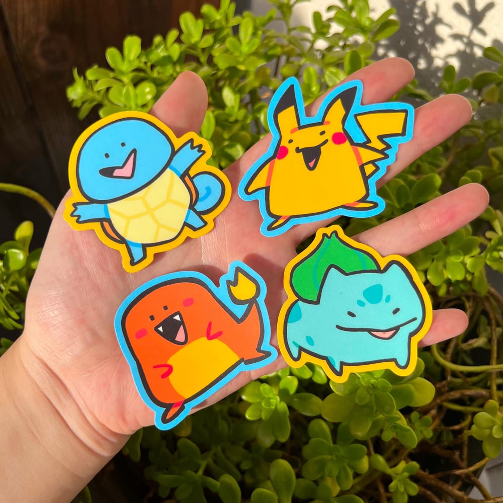 Image of Goofy Pokemon Stickers