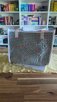 Image 2 of Up and Away - quilted All the Things tote bag