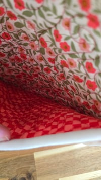 Image 5 of Garden Party quilted tote bag