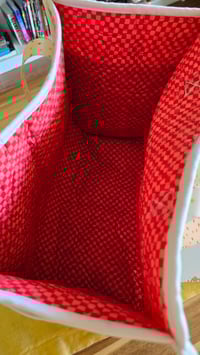 Image 3 of Garden Party quilted tote bag