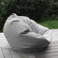 Image 1 of Grey Brooklyn Outdoor Bean Bag