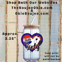 Pepsi Girly Single Sided Uv Dtf Decal