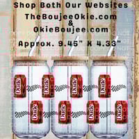 Dude Coke Single Sided Uv Dtf Wrap       W0723