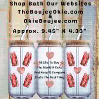 Friend Coke Single Sided Uv Dtf Wrap     W0721