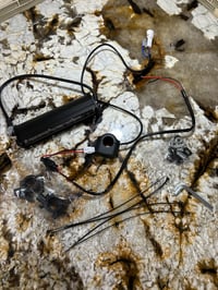 Image 2 of 12v Led Headlight With On/Off Switch And Dual Handlebar mount 