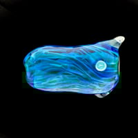 Image 2 of XXXL. Bottlenose Dolphin #1 - Flamework Glass Sculpture