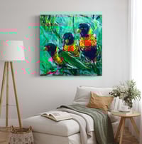 Image 1 of Original Art Rainbow Lorikeets’