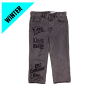 Image 1 of TITLE MANIA JEANS - BLACK