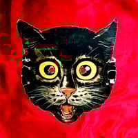 Image 1 of Blackie (The Cat) - Kelloggs Corn Flakes False Faces mask (1953) - cutout (UK)