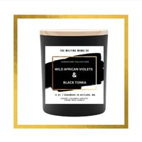 Image 1 of Wild African Violets & Black Tonka – Where Beauty Meets Warmth