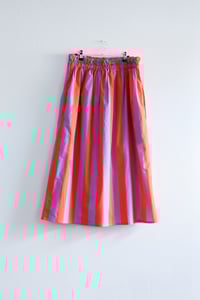 Image 1 of Stripe midiskirt