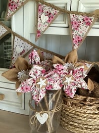 Image 2 of Rustic Forever Flowers Floral Pinks