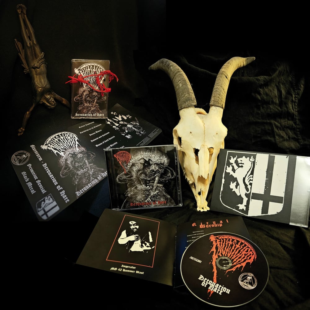 Image of New Album ''Blutsturm - Detonation of Hate'' Tape/CD