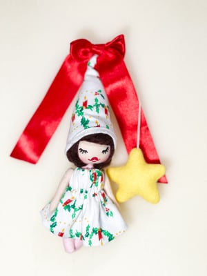 Image of ORNAMENT ELF ART DOLL #10