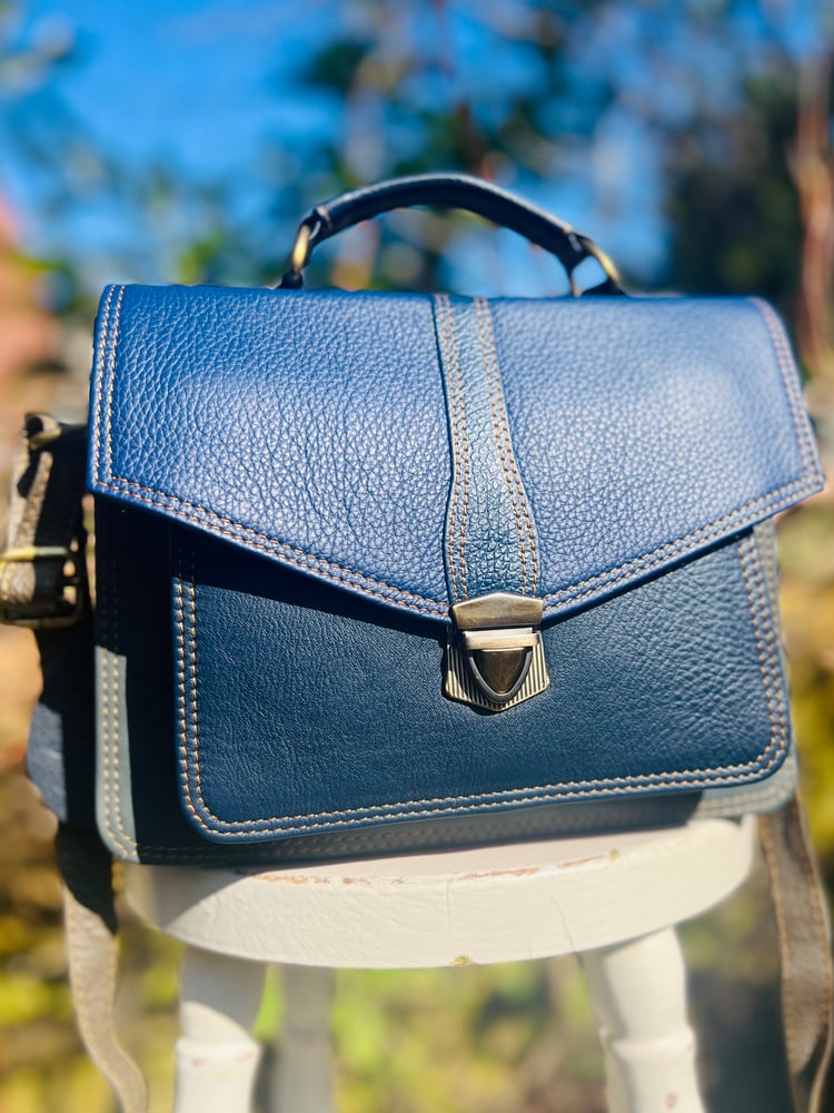 Image of Harlequin Collection Multicoloured Recycled Leather - #11F/4