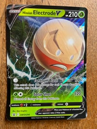 Hisuian Electrode V oversized/promo