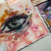 Image 2 of Eye 1, Original Watercolor Painting
