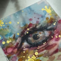Image 2 of Eye 2, Original Watercolor Painting