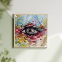 Image 3 of Eye 2, Original Watercolor Painting